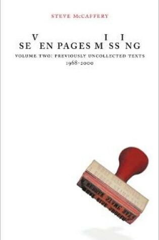 Cover of Seven Pages Missing Volume 2
