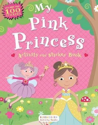 Book cover for My Pink Princess Activity and Sticker Book