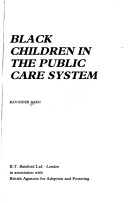 Book cover for Black Children in the Public Care System