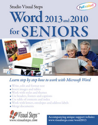 Book cover for Word 2013 and 2010 for Seniors