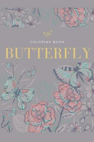 Cover of Butterfly Coloring Book