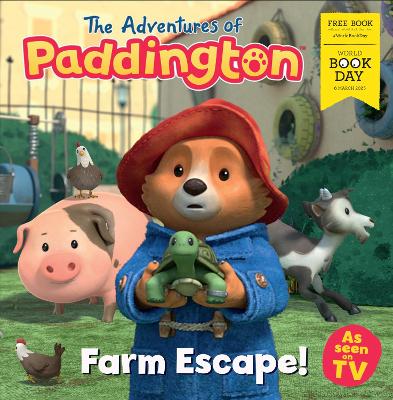 Book cover for The Adventures of Paddington: Farm Escape!: World Book Day 2025