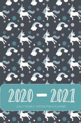 Cover of Daily Planner 2020-2021 Mystical Unicorn 15 Months Gratitude Hourly Appointment Calendar