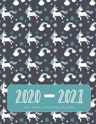 Book cover for Daily Planner 2020-2021 Mystical Unicorn 15 Months Gratitude Hourly Appointment Calendar