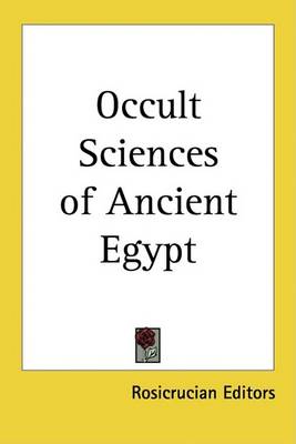 Cover of Occult Sciences of Ancient Egypt