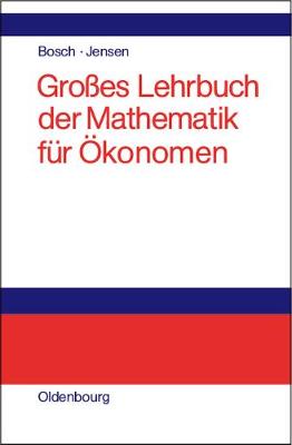 Book cover for Großes Lehrbuch Der Mathematik Für Ökonomen