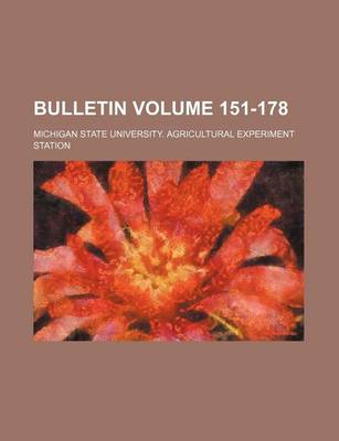 Book cover for Bulletin Volume 151-178