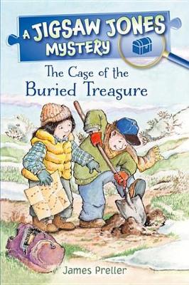 Book cover for Jigsaw Jones: The Case of the Buried Treasure