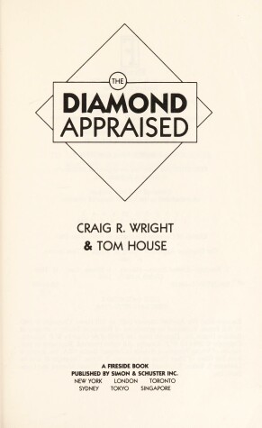 Book cover for The Diamond Appraised