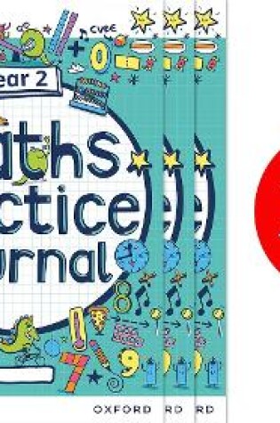 Cover of White Rose Maths Practice Journals Year 2 Workbooks: Pack of 30