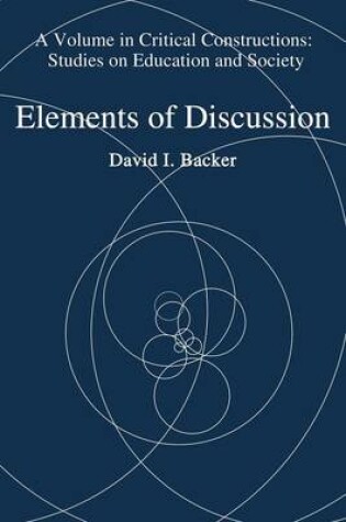 Cover of Elements of Discussion