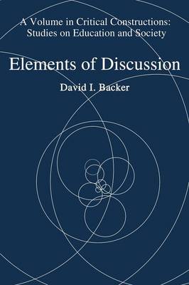 Book cover for Elements of Discussion