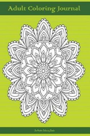 Cover of Adult Coloring Journal (green)