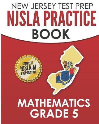 Book cover for NEW JERSEY TEST PREP NJSLA Practice Book Mathematics Grade 5