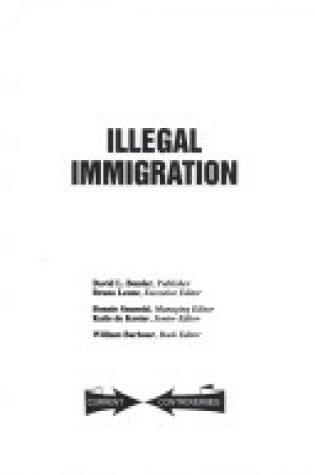 Cover of Illegal Immigration