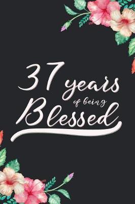 Book cover for Blessed 37th Birthday Journal