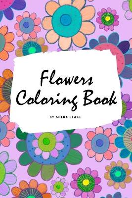 Book cover for Flowers Coloring Book for Children (6x9 Coloring Book / Activity Book)