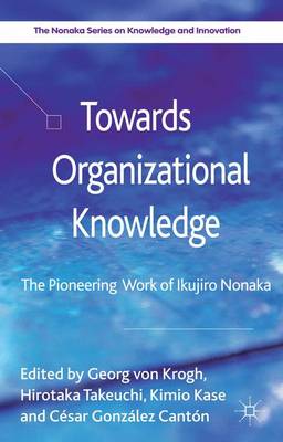 Book cover for Towards Organizational Knowledge