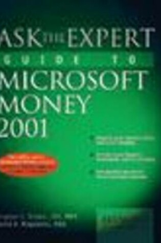 Cover of Ask the Expert Guide to Microsoft Money 2001