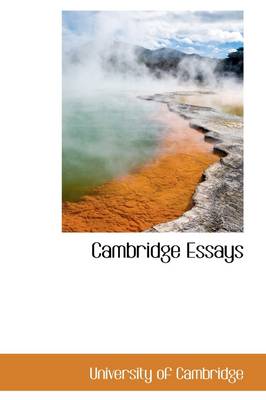 Book cover for Cambridge Essays