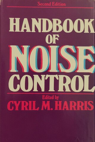 Book cover for Handbook of Noise Control