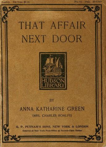 Book cover for That Affair Next Door