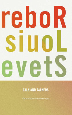 Book cover for Talk and Talkers