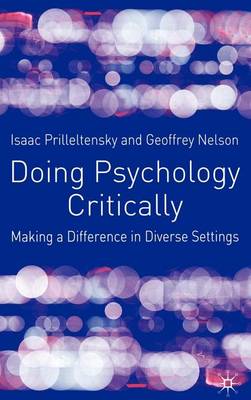 Book cover for Doing Psychology Critically: Making a Difference in Diverse Settings