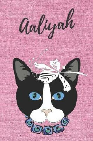 Cover of Aaliyah Katzen-Notizbuch / Malbuch / Tagebuch