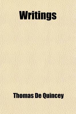 Book cover for Writings (Volume 3)