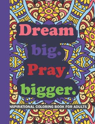 Book cover for Dream Big Pray Bigger