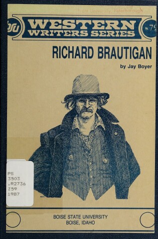 Cover of Richard Brautigan (Western Writers)