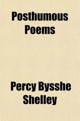 Book cover for Posthumous Poems