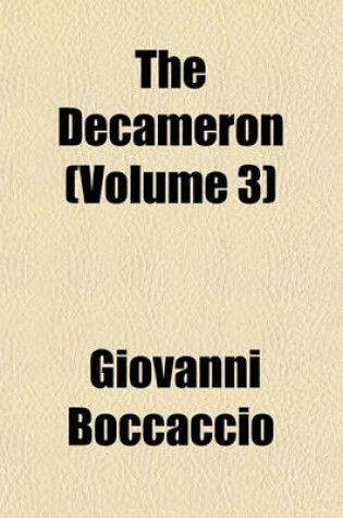 Cover of The Decameron (Volume 3)