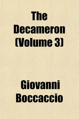 Book cover for The Decameron (Volume 3)