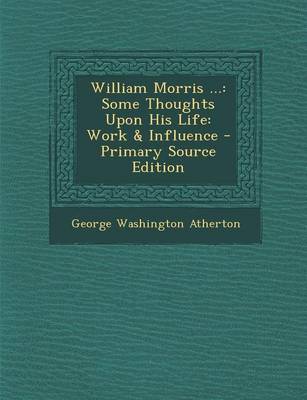 Book cover for William Morris ...