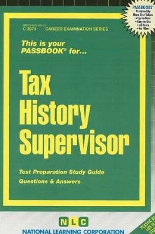 Cover of Tax History Supervisor