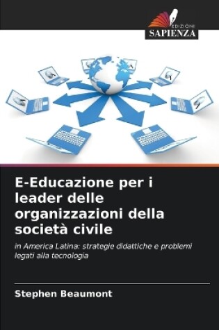 Cover of E-Educazione per i leader delle organizzazioni della societ� civile