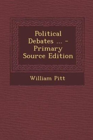 Cover of Political Debates ...