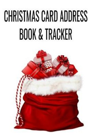 Cover of Christmas Card Address Book & Tracker