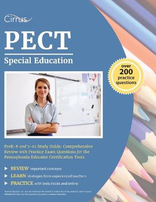 Book cover for PECT Special Education PreK-8 and 7-12 Study Guide