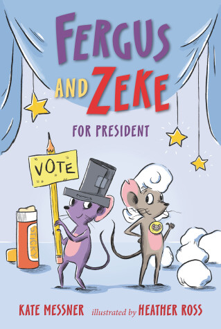 Book cover for Fergus and Zeke for President