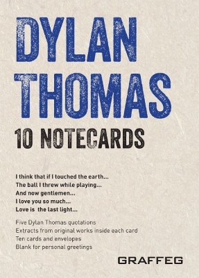 Book cover for Dylan Thomas Notecards Pack 2