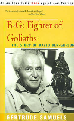Book cover for B-G: Fighter of Goliaths