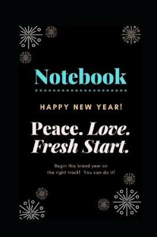 Cover of Notebook Happy New Year