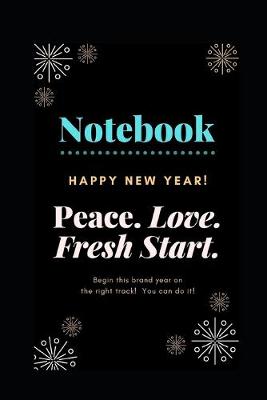 Book cover for Notebook Happy New Year