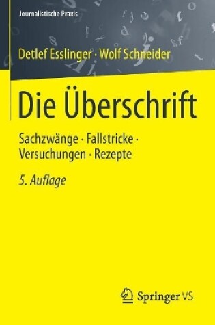 Cover of Die UEberschrift