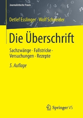 Cover of Die UEberschrift