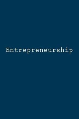 Cover of Entrepreneurship