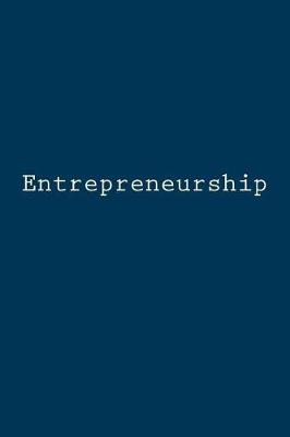 Book cover for Entrepreneurship